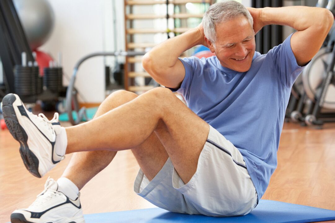 Esecuzione di esercizi per ripristinare la ghiandola prostatica